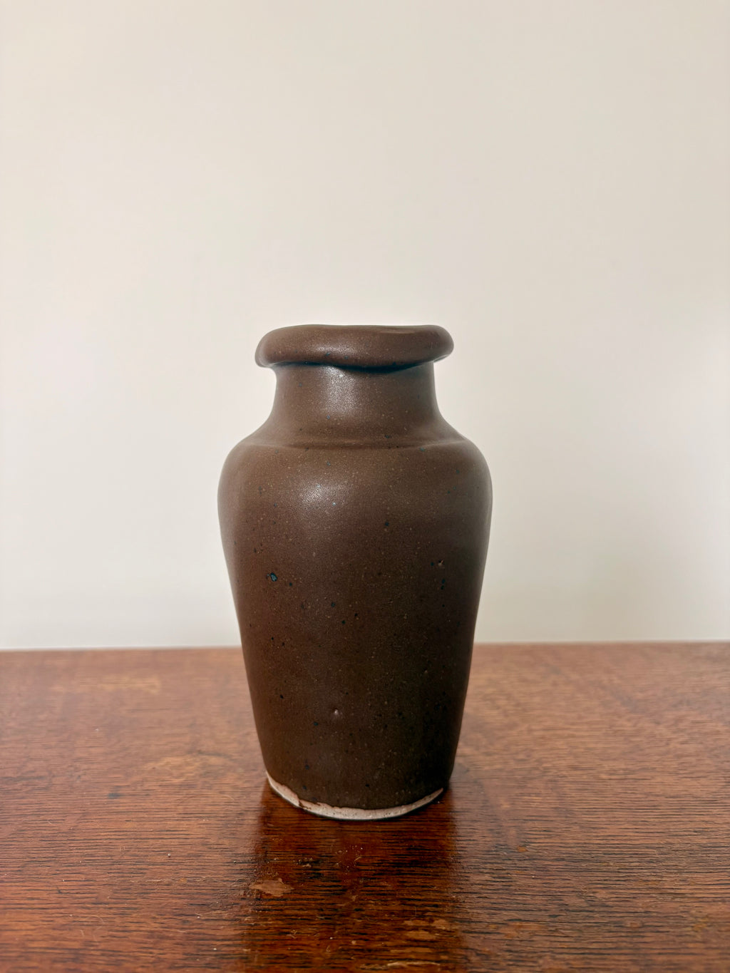 Folded Brown Vase
