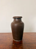 Folded Brown Vase