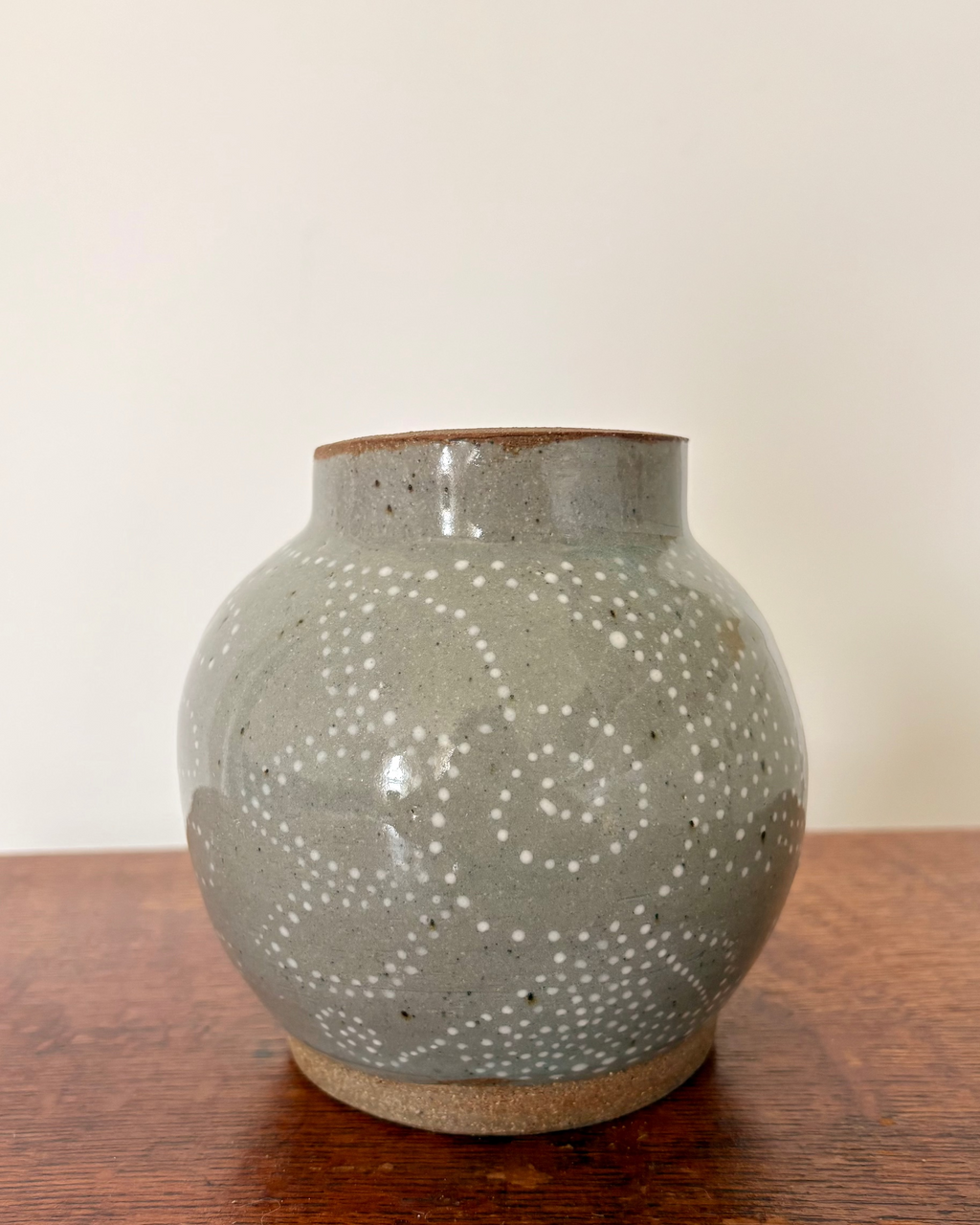 Pointillism Whimsy Vase